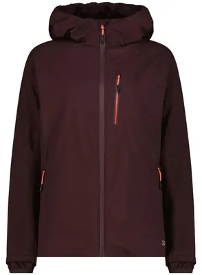 Produktbild von Cmp Woman Jacket Fix Hood Black Berry 46