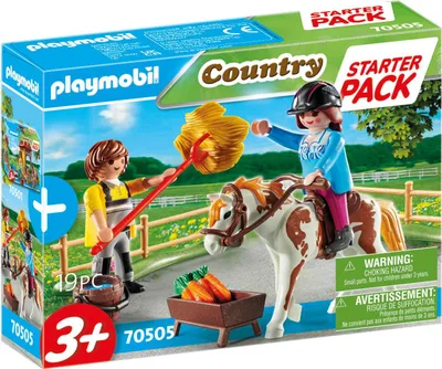 Produktbild von PLAYMOBIL Country 70505 Starter Pack Reiterhof Ergänzungsset