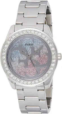 Produktbild von Guess Damen Armbanduhr G Twist Silber rose W1201L1
