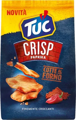 Produktbild von TUC Crisp Paprika Salzgebäck Crackers Gebacken gesalzen 100g