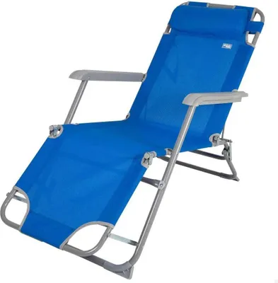 Produktbild von Aktive Liegestuhl Mit Kissen Durchsichtig 153 x 60 x 83 cm Durchsichtig 153 x 60 x 83 cm