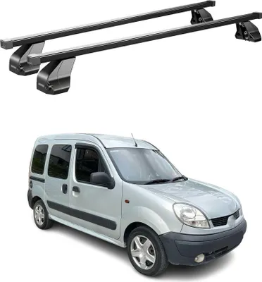 Obrázok produktu pre Základňa strešného nosiča Menabo pre Nissan Kubistar 2003-2009 oceľová čierna 2ks