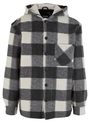 Image de Urban Classics - Veste à capuche pour homme TN1666 (S) (Blanc/Noir)