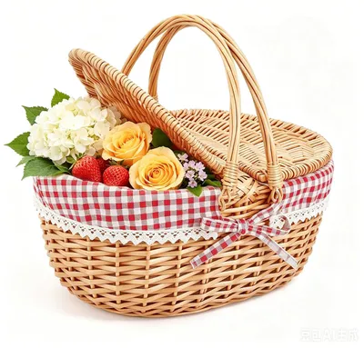 Image de Elzusha - Kit de pique-nique complet pour 4 personnes - Inclut une couverture et des couverts