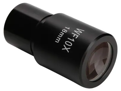 WF10X 18 mm Groothookular mit Skala, 23,2 mm Einbaugröße