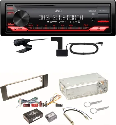 Produktbild von JVC KD-X282DBT Bluetooth Digitalradio USB Einbauset für Audi A3 8P 8PA