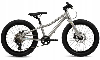 Image de Vélo tout terrain pour enfants MTB 20 pouces en aluminium BATCH argenté