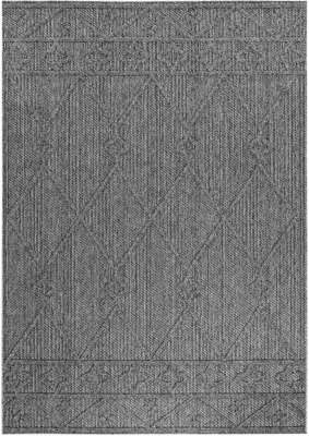 Produktbild von Outdoor Teppich Piero rechteckig, Farbe: Grau, Größe:120x170 cm