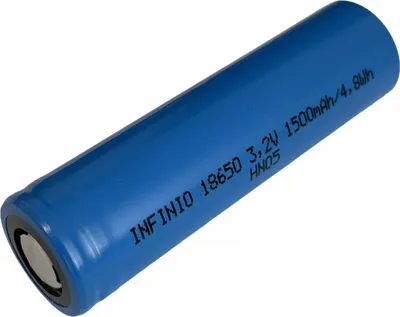 Produktbild von Infinio Lifepo4 APR18650M1 Akku 1500 mAh HP ICR18650