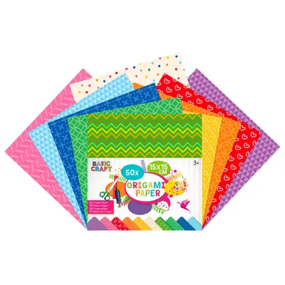 Produktbild von Origami-Papier 15 x 15 cm - 50 Blatt