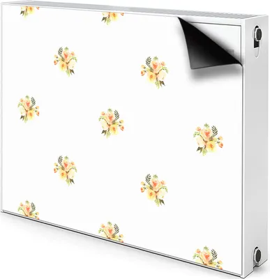 Produktbild von Magnet Heizkörperabdeckung Heizkörperverkleidung Verkleidung Abdeckung 80x60 cm  - Mini, Blumensträuße