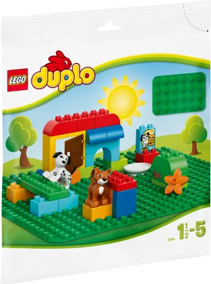 Produktbild von LEGO® DUPLO® LEGO® DUPLO® Große Bauplatte, grün 2304