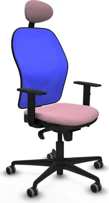 Image de Chaise de bureau avec appui-tête Jorquera Piqueras y Crespo 1D036G1 Rosa