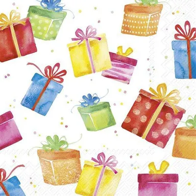 Produktbild von BIRTHDAY PRESENTS Lunch-Servietten L1070700
