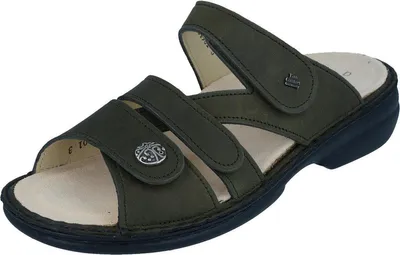 Produktbild von Finn Comfort Komfort Pantoletten Ventura-S Damen 393937383437 Oliv 38 EU