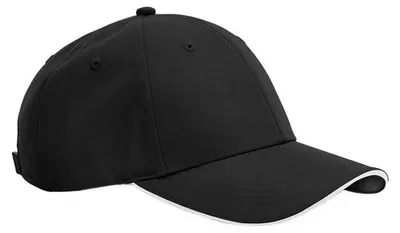 Produktbild von Beechfield - "Team Sports-Tech" Kappe LT3114 (Einheitsgröße) (Schwarz/Weiß)