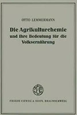 Immagine prodotto di Die Agrikulturchemie und ihre Bedeutung für die Volksernährung