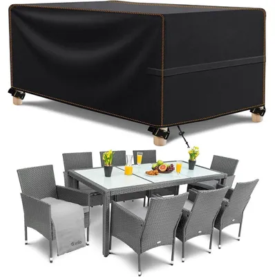 Produktbild von Schutzhülle Gartenmöbel Winterfest Wasserdicht 420D Oxford 280x204x106cm Aufbewahrungstasche