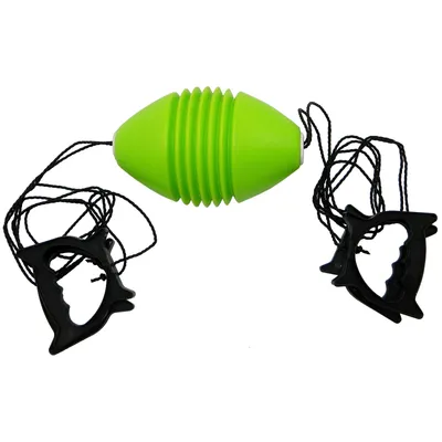 Produktbild von Best Sporting Boingballspiel für 2 Spieler, Ball grün, Griffe schwarz