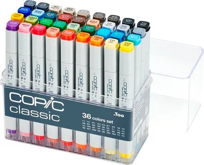 Image de COPIC 20075158 Marqueur COPIC Profi, 36 sets de base