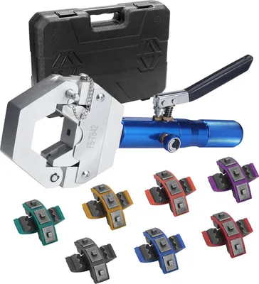 Produktbild von HSEAMALL Hydraulische Schlauchpresszange A/C hydraulische Schlauchpresszange für Klimaanlagen manuelle Handpresszange 7