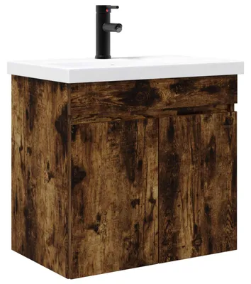Produktbild von Badezimmer Waschtischunterschrank mit Wasserhahn