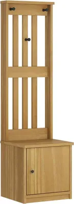 Obrázok produktu pre vidaXL Vešiak na kabáty SANDNES 45x40x159,5 cm z masívneho borovicového dreva
