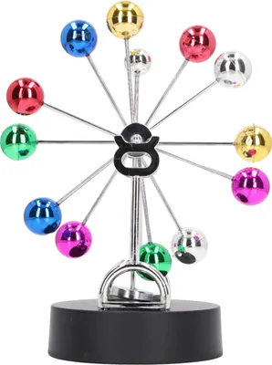 Obrázek produktu pro Perpetual Motion Machine USB Battery Dual Use Ferris Wheel Balance Toy Stolní dekorativní ozdoby