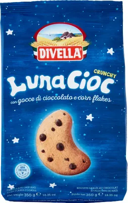 Produktbild von Luna Cioc Schokoladenkekse 350g - Divella
