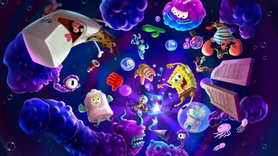 Produktbild von THQ Nordic SpongeBob SquarePants Cosmic Shake, PlayStation 4, Physische Medien