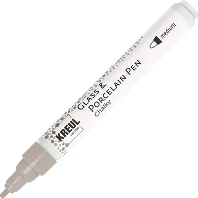 Produktbild von KREUL Glass & Porcelain Pen Chalky Noble Nougat