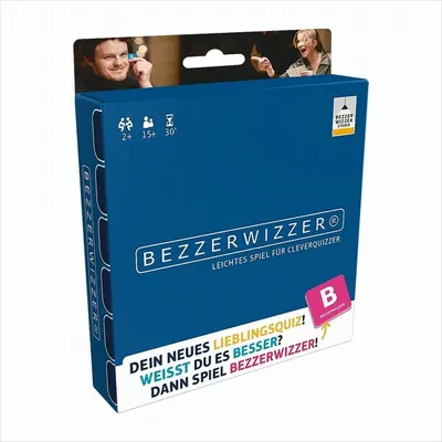 Obrázok produktu pre BEZZERWIZZER Pocket Quiz Game - Kompaktná vedomostná hra pre deti od 15 rokov