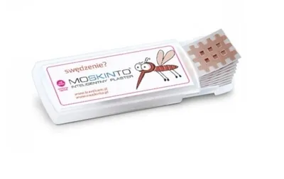 Productafbeelding van MOSKINTO 24 pleisters voor insectenbeten, beige, 27mm x 20mm
