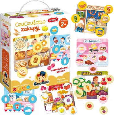 Produktbild von CzuCzu Lotto Shopping 2+ Lernspiel ZA4600 universal