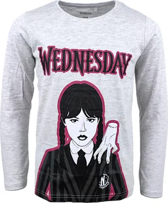 Produktbild von Langarmshirt Wednesday Grau 134-140 cm