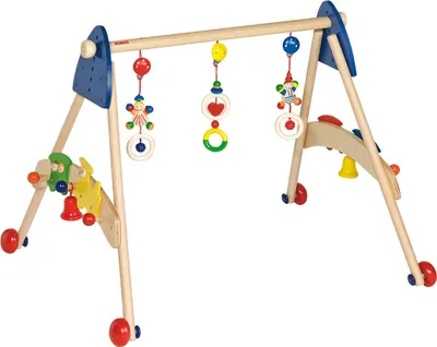 Produktbild von HEIMESS Baby-Fit, 3 in 1 Greif- und Spieltrainer, Lauflernhilfe Zug
