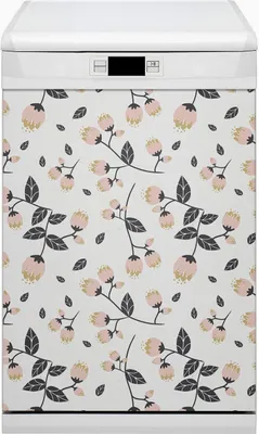 Produktbild von Dekorative Magnetmatte Küche Geschirrspüle 45x80 cm Magnet für Spülmaschine - Frühlingswagen