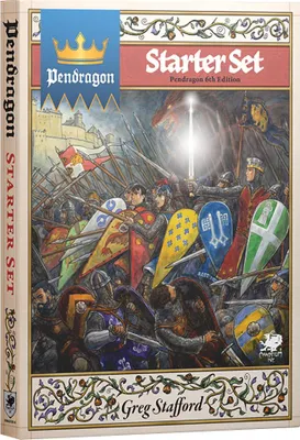 Produktbild von Pendragon Starter Set - 6th Edition - Tabletop-Rollenspiel - Englisch