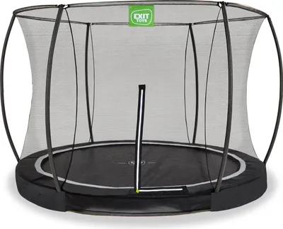 Produktbild von EXIT Black Edition Trampolin ø305cm, Bodentrampolin, Rund, für Kinder, Schwarz