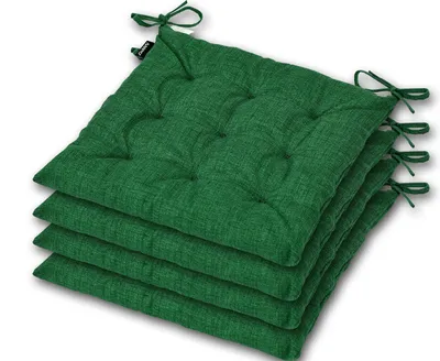 Produktbild von AMPO Sitzkissen Stuhlauflage Stuhlkissen Auflage 4er Set Kissen Sitzpolster 36x36 cm