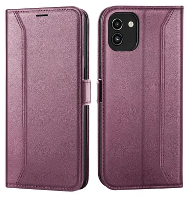 Obrázek produktu pro Pouzdro na mobilní telefon pro Samsung Galaxy A03 kryt flipové pouzdro skládací pouzdro ochranný kryt, blackberry