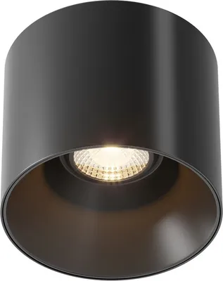 Obrázok produktu pre Stropné svietidlo Maytoni ALFA LED, stmievateľné, teplá biela, 25 W, čierna, IP20