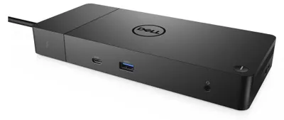 Produktbild von DELL WD19TBS-180W, Kabelgebunden, USB 3.2 Gen 2 (3.1 Gen 2) Type-C, 1000 Mbit/s, Schwarz, 5120 x 2880 Pixel, Gleichstrom