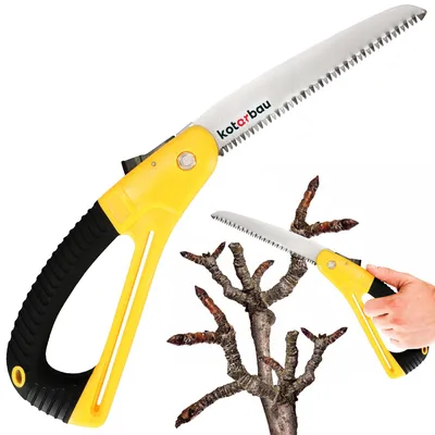 Productafbeelding van Klapzaag voor tuin, handzaag voor takken en bomen, 175 mm