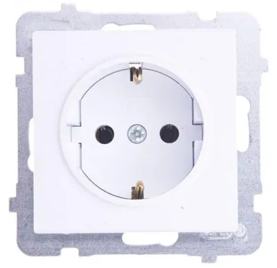 Produktbild von Ospel GP-1RS/m/00, Weiß, IP20, 16 A, 71 mm, 40 mm, 71 mm