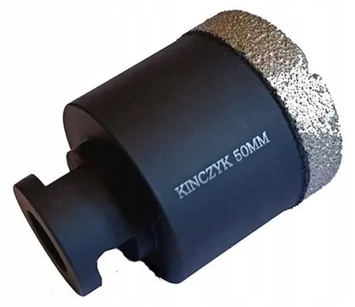 Zdjęcie produktu dla Kinczyk, wiertło diamentowe do betonu, średnica 50 mm, do płytek ceramicznych