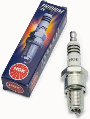 Image de Jeu de bougies d'allumage NGK 6x BR10EIX bougie d'allumage iridium antiparasitée, 19,0mm filetage long Ø 14,0mm Hex 20,8mm, distance entre les électrodes 0,75mm, valeur thermique 10, 6801