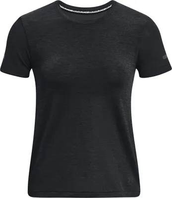 Produktbild von UNDER ARMOUR Seamless Stride kurzarm Laufshirt Damen 001 - black/black/reflective L