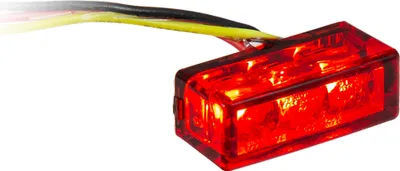 Produktbild von LED Einbaurücklicht Brick3 rot