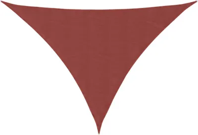 Obrázek produktu pro vidaXL Sun Sail Oxford Fabric Triangular 3,5x3,5x4,9m Terracotta Red